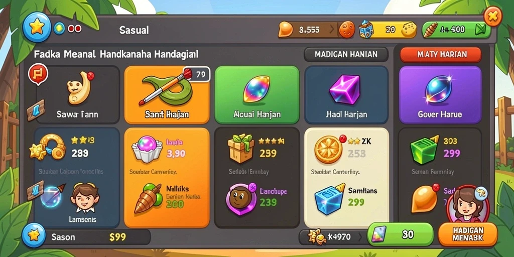 Tampilan antarmuka yang menawan dengan berbagai tema.