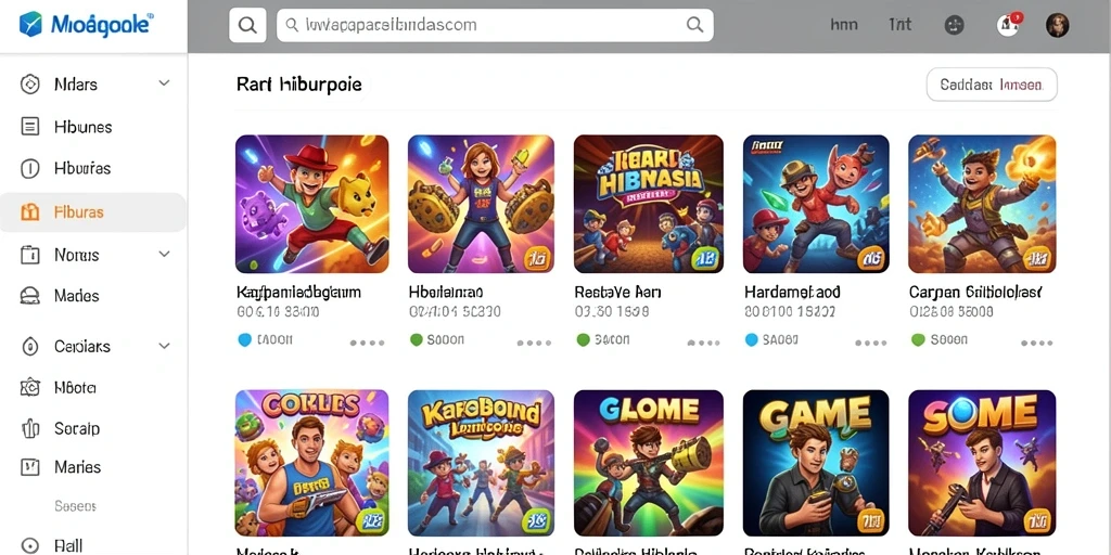 Tampilan menawan dari mesin slot yang tersedia.