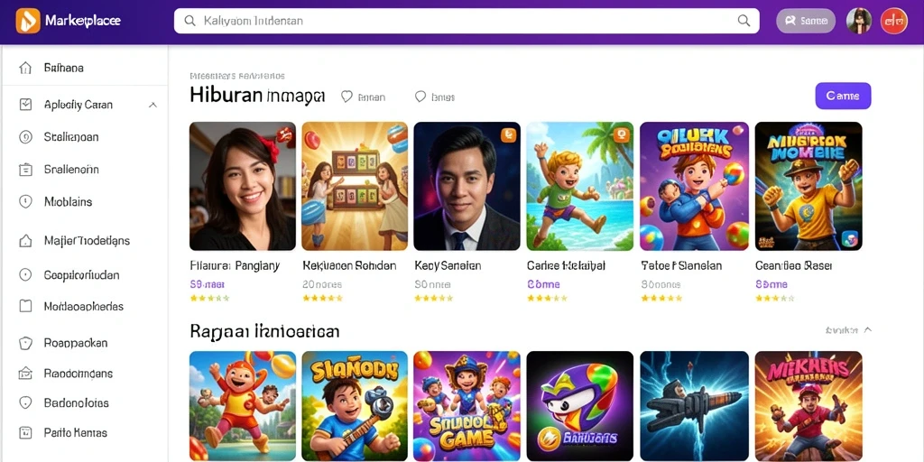Tampilan antarmuka yang menarik dan mudah digunakan.