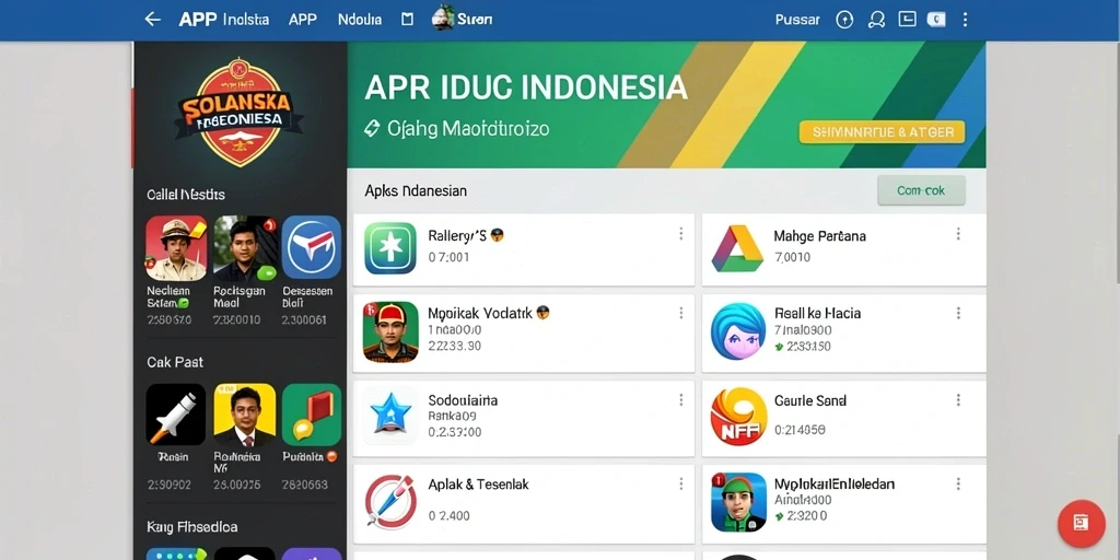 Tampilan antarmuka yang modern dan menarik.