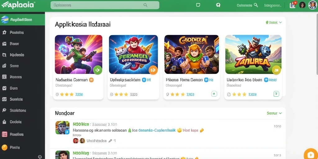 Tampilan antarmuka yang menarik dan mudah digunakan.