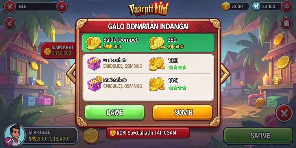 Tampilan awal yang menarik dan mudah dinavigasi.
