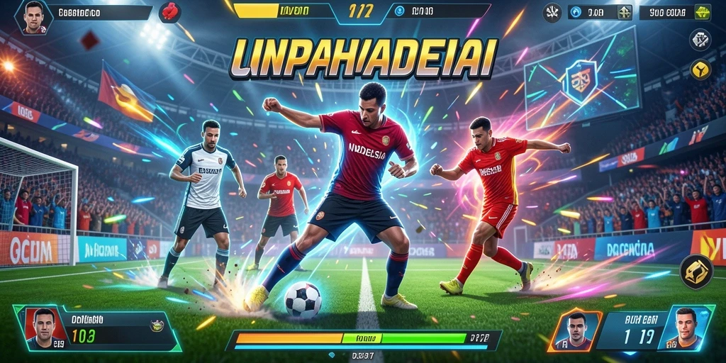 Tampilkan level permainan yang menantang.