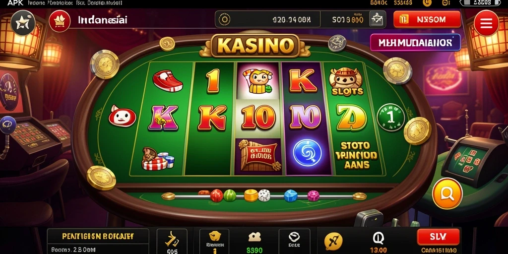 Screenshot menunjukkan tampilan antarmuka yang menarik dan intuitif.