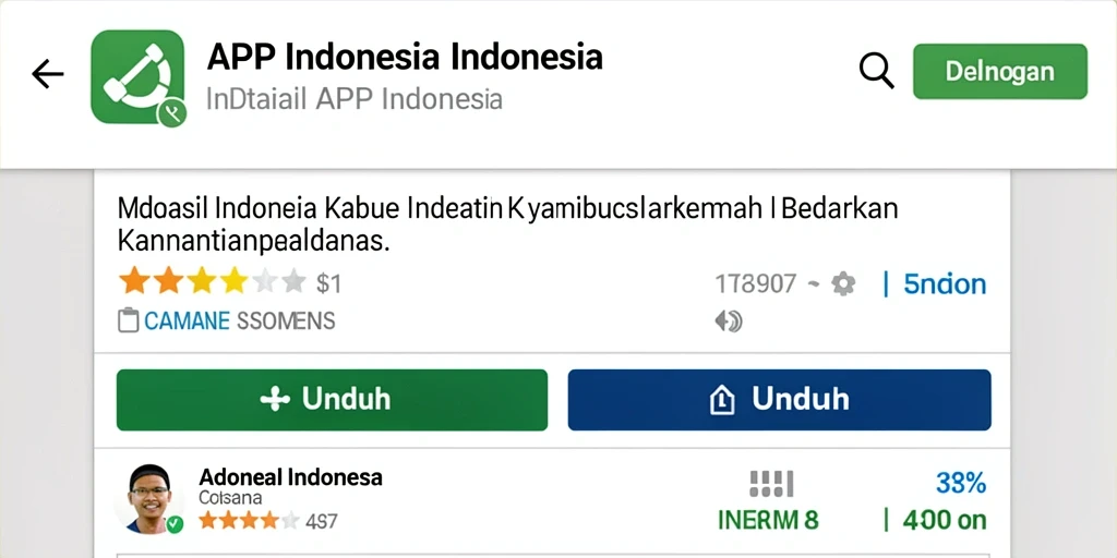 Tampilan menu awal yang menarik dan mudah dinavigasi.