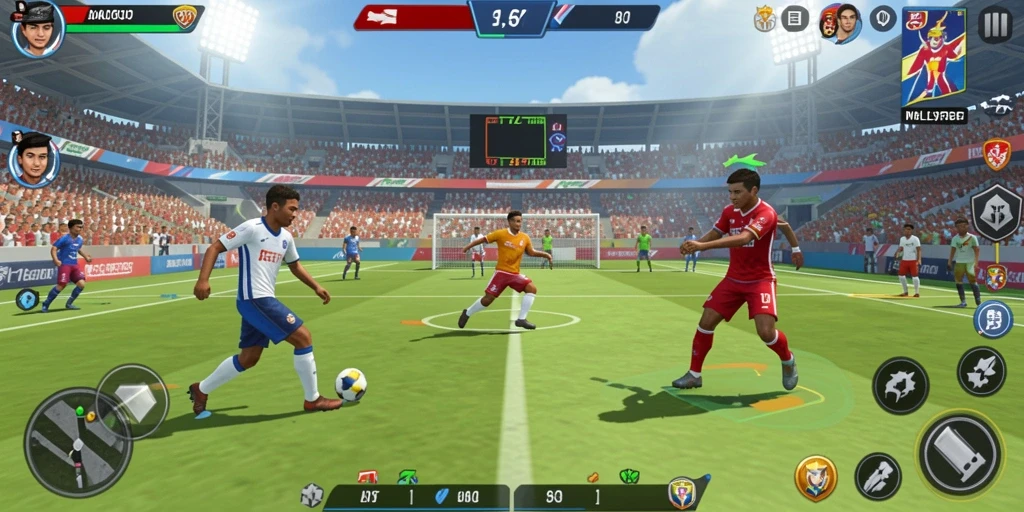Screenshot menunjukkan tampilan utama aplikasi yang menarik.