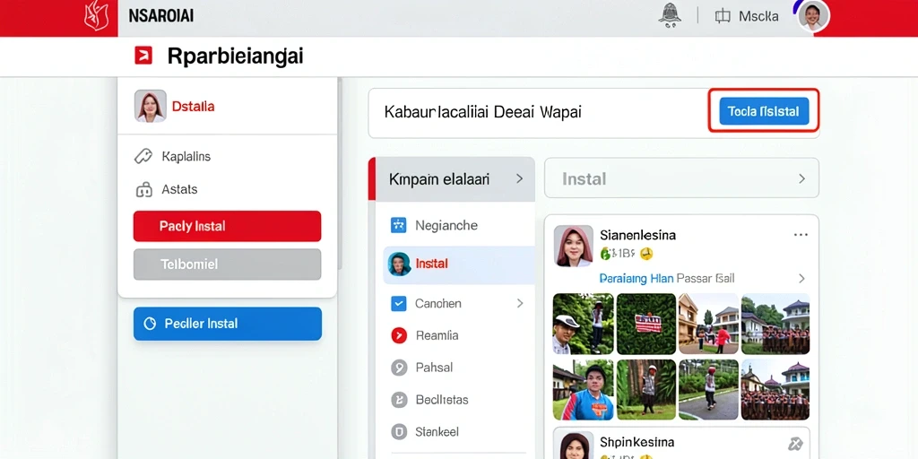 Tampilan antarmuka yang menarik dan user-friendly.