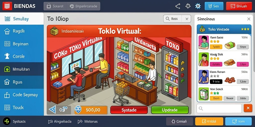 Tampilan antarmuka yang user-friendly dan menarik.