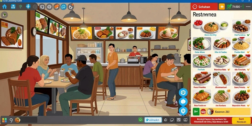 Tampilan antarmuka yang user-friendly.